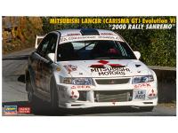 20712 Hasegawa Автомобиль Mitsubishi Lancer (Charisma GT) Evolution VI (1:24) сборные модели купить