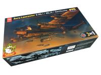 01E012 HK Models Бомбардировщик Avro Lancaster B MkI/ B MkIII/ Dambuster (1:32)