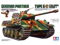 35174 Tamiya Немецкий танк Panther Type G (версия со стальными катками) (1:35)