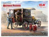 24025 ICM Автомобиль Model T 1911 Touring c американскими автолюбителями (1:24)