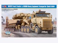 85502 Hobby Boss Американский танковый тягач M1070 с прицепом M1000 HETS (1:35)