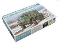 01071 Trumpeter Российский армейский бронированный грузовик URAL-4320 CHZ (1:35)