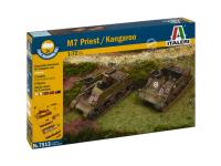 7513 Italeri САУ M7 Priest/Kangaroo (1:72)