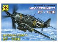 207209 Моделист Немецкий истребитель Messerschmitt Bf.109 (1:72)