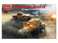 35A037 Amusing Hobby Немецкий танк Panzer IV Ausf.H Krupp Entwurf W1466 (1:35)