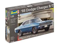 07188 Revell Автомобиль 1968 Dodge Charger R/T, 1968 (1:25)