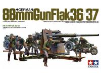 35017 Tamiya 88 мм пушка Gun Flak 36/37 (1:35)