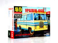 1362 AVD Models Автобус Уралец-66Б (1:43)