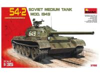 37012 MiniArt Советский средний танк 54-2 мод. 1949 (1:35)