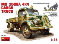 35150 MiniArt Немецкий полноприводный грузовой автомобиль MB 1500A (1:35)