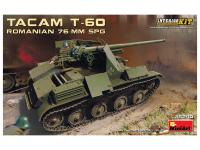 35240 MiniArt Румынская 76-мм САУ “TACAM” T-60 с интерьером (1:35)