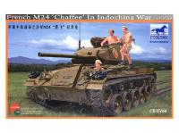 CB35166 Bronco Легкий танк M24 "Chaffee" Французские ВС в Индокитае (1:35)