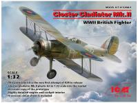 32041 ICM Британский истребитель Gloster Gladiator Mk.II (1:32)