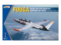 K48059 Kinetic Учебно-боевой самолет Fouga CM.170R Magister ВВС Австрии (1:48)