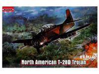 Rod450 Roden Американский учебно-тренировочный самолёт North American T-28D (1:32)