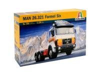 0756 Italeri Автомобиль MAN 26.321 Formel Six (1:24)