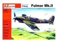 AZ7566 AZ Model Британский палубный истребитель Fairey Fulmar Mk.II (1:72)