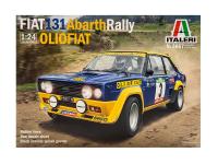 3667 Italeri Автомобиль Fiat 131 Abarth Rally Olio Fiat (1:24)