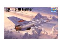 02860 Trumpeter Китайский истребитель J-7B (1:48)