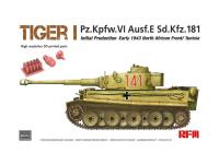 RM-5001U RFM Тяжелый танк Tiger I Ранний, Тунис (1:35)