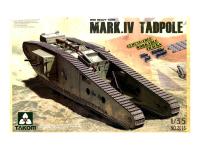 2015 Takom Тяжёлый танк WWI Mark IV Male Tadpole w/Rear mortar (1:35)