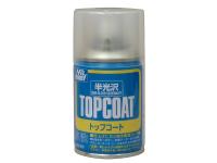 B-502 Mr.Hobby Краска аэрозольная т.м.Mr.Hobby topcoat semi-gloss Spray, 86 мл.