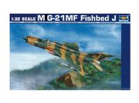 02218 Trumpeter Советский фронтовой истребитель М&G-21МФ Fishbed-J (1:32)