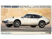 21201 Hasegawa Автомобиль Toyota 2000GT (1:24)