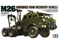 35244 Tamiya Американский тягач М26 для буксировки танков с шестью фигурами. 1943 г. (1:35)