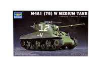 07222 Trumpeter Американский средний танк M4A1 (76) W Medium (1:72)