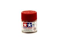 XF-7 Flat Red, acrylic paint mini 10 ml. (Красный матовый) Tamiya 81707