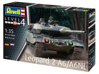 03281 Revell Немецкий основной боевой танк Leopard 2 A6/A6NL (1:35)