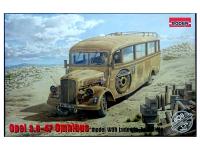 Rod808 Roden Немецкий автобус Blitz 3.6 – 47 Omnibus model W39 Ludewig built, late (1:35)