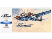 00555 Hasegawa Бомбардировщик люфтваффе Junkers Ju88A-4 (1:72)