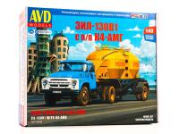 7077 AVD Models Грузовик ЗИЛ-130В1 с полуприцепом-муковозом К4-АМГ (1:43)