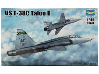 02876 Trumpeter Американский учебный самолёт T-38C Talon II (1:48)