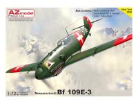 AZ7664 AZ Model Немецкий истребитель Bf 109E-3 "In Swiss Service" (1:72)