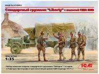 35652 ICM Американский грузовик Liberty и пехотинцы (1:35)