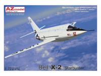 AZ7681 AZ Model Экспериментальный ракетоплан Bell X-2 "Starbuster" 6675 (1:72)