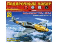 ПН204811 Моделист Немецкий истребитель Messerschmitt BF-109F-4 (1:48)