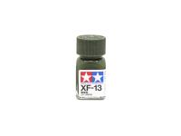 XF-13 J.A. Green flat, enamel paint 10 ml. (Зелёный матовый Японский Военно-Воздушный) Tamiya 80313