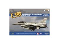 K72002 Kinetic Истребитель F-16D Block 52+ (Hellenic AF/Polish AF) (1:72)