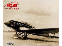 72233 ICM He 70G-1 Германский пассажирский самолет (1:72)