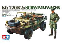 35003 Tamiya Немецкий джип-амфибия Volkswagen с 3 фигурами (1:35)