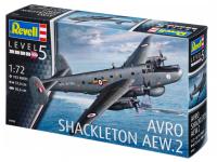 04920 Revell Британский патрульный противолодочный самолёт Avro SHACKLETON Mk.2 AEW (1:72)