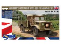 35GM0025 Gecko Models Грузовик Bedford MWD 15 4x2 (открытая кабина/аэроэкран) (1:35)