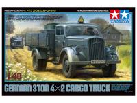 32585 Tamiya Немецкий 3-х тонный грузовик 4х2, с фигурой водителя (1:48)