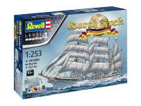 05695 Revell Немецкий трехмачтовый барк Gorch Fock II (1:253)