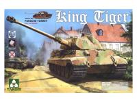 2074 Takom Тяжелый танк Sd.Kfz 182 King Tiger Porsche (интерьер) (1:35)