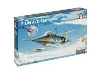 1359 Italeri Американский истребитель F-104A/C Starfighter (1:72)